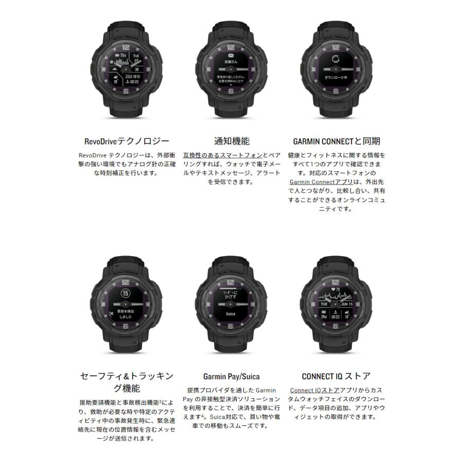 GARMIN スマートウォッチ ガーミン インスティンクト GARMIN スマートウォッチ ガーミン インスティンクト