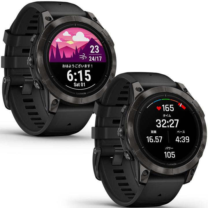 GARMIN EPIX GPSスマートウォッチ[美品] 楽天市場】ガーミン（GARMIN） epix Pro 47mm Sapphire Ti