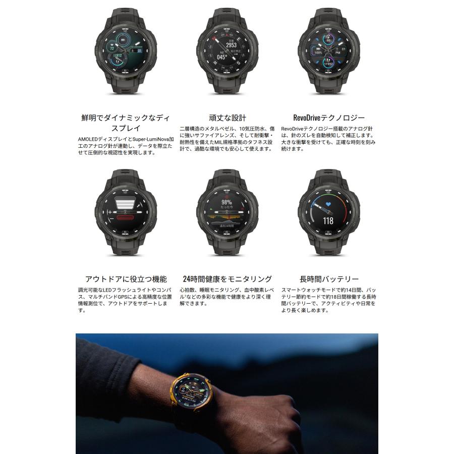 GARMIN（ガーミン） インスティンクト タフネスGPSスマートウォッチ