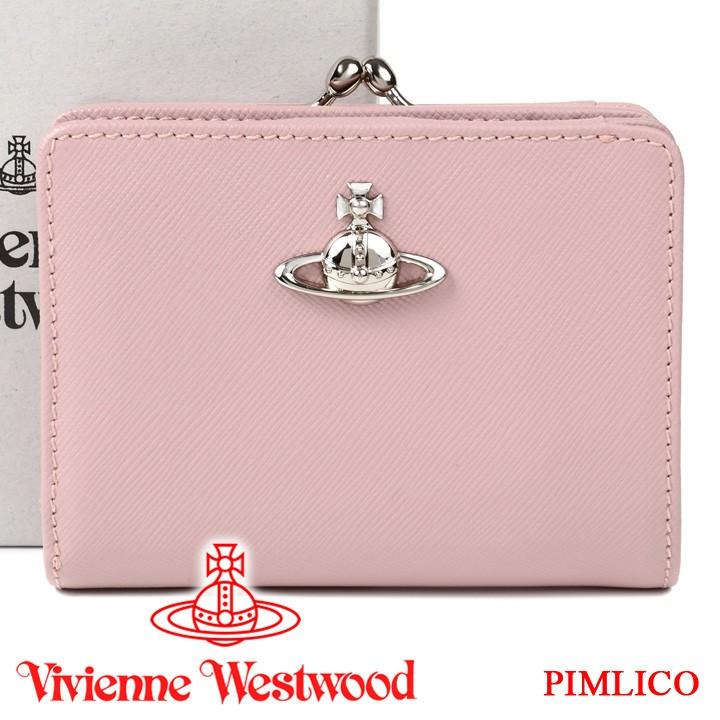 ヴィヴィアンウエストウッド 財布 ヴィヴィアン Vivienne Westwood レディース がま口二つ折り財布 ピンク Pimlico Pink 19ss 時計 ブランド専門店 アイゲット 通販 Yahoo ショッピング