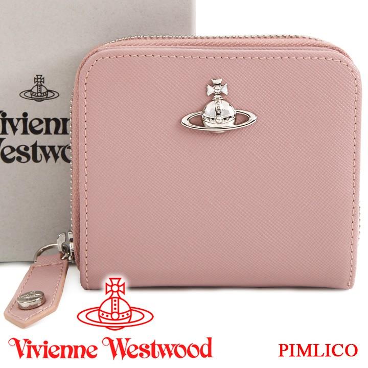 ヴィヴィアンウエストウッド 財布 ヴィヴィアン Vivienne Westwood 二つ折り財布 レディース ピンク Pimlico Pink 19ss 時計 ブランド専門店 アイゲット 通販 Yahoo ショッピング