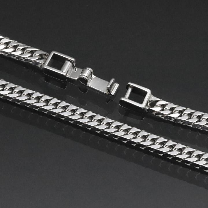 シルバー 喜平ブレスレット 6面ダブル 六面 シルバー925 9g-20cm 喜平