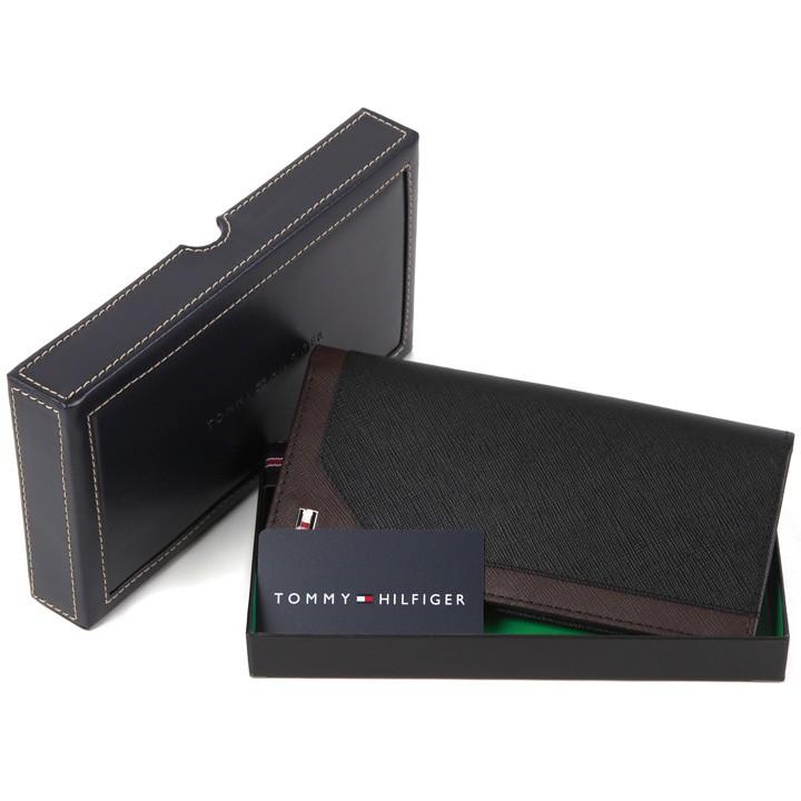 トミーヒルフィガー 長財布 Tommy Hilfiger トミー 財布 メンズ ブラック ブラウン 31tl19x002 Black Brown 31tl19x002 Blackbrown 時計 ブランド専門店 アイゲット 通販 Yahoo ショッピング