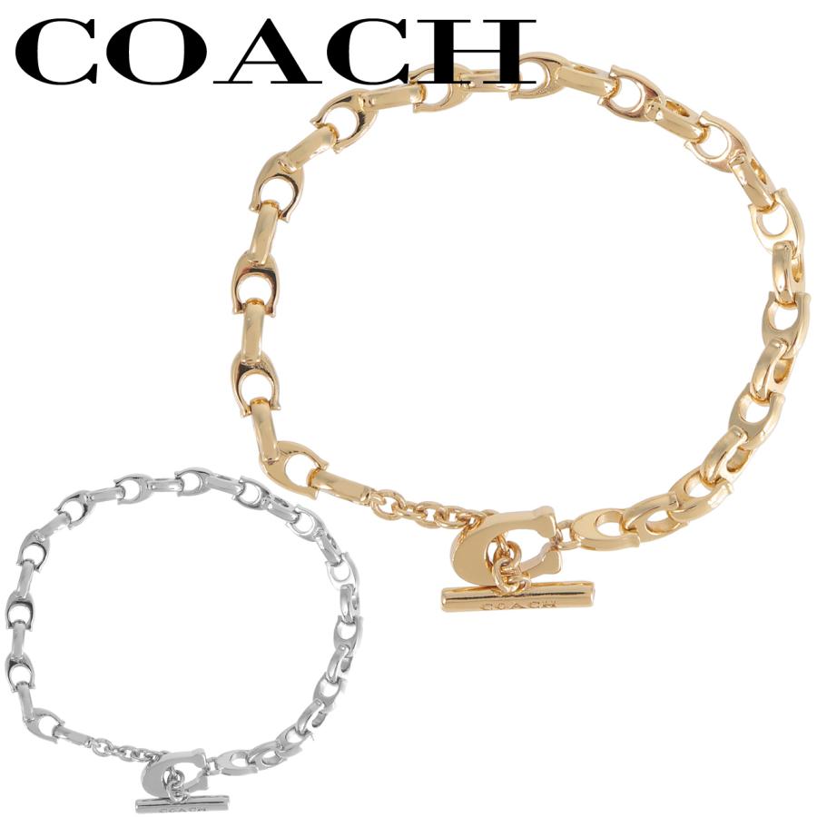 コーチ　ブレスレット　シグネチャー　ゴールド COACH（コーチ） ブレスレット ゴールド シルバー シグネチャー 女性