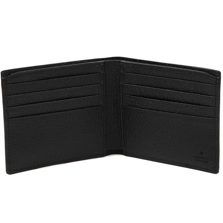 GGキャンバス グッチ 財布 二つ折り財布 小銭入れなし GGマーモント