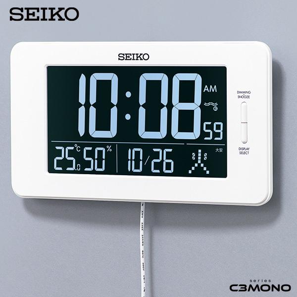 SEIKO（セイコー） 電波 デジタル 時計 DL216W SEIKO C3MONO
