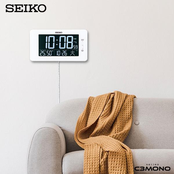 SEIKO（セイコー） 電波 デジタル 時計 DL216W SEIKO C3MONO