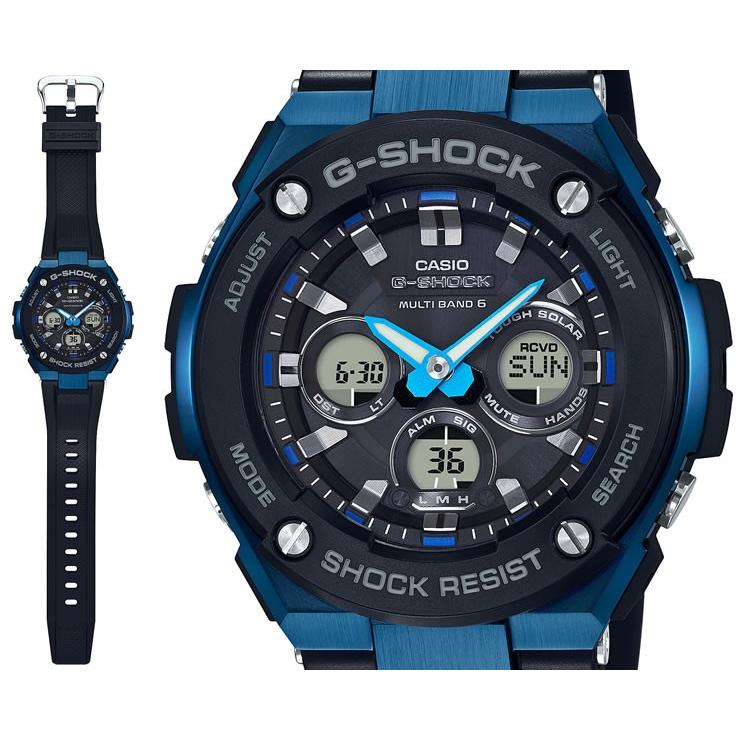 G-STEEL G-SHOCK 電波 ソーラー GST-W300G-1A2JF CASIO Gショック タフ
