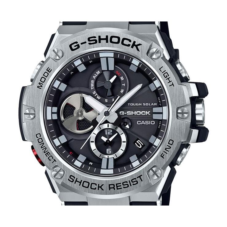 G-STEEL G-SHOCK ソーラー スマートフォンリンク GST-B100-1AJF CASIO