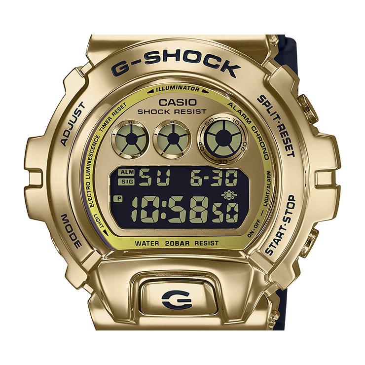 カシオ Gショック オリジン 6900 メタルカバー ゴールド＆ブラック GM-6900G-9JF CASIO G-SHOCK ORIGIN デジタル 反転液晶 腕時計 お取り寄せ｜iget｜02