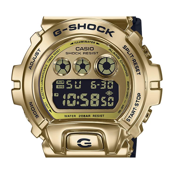GM-6900G-9JF G-SHOCK メタルケース 国内正規品 G-SHOCK カシオ Gショック オリジン 6900 メタルカバー ゴールド