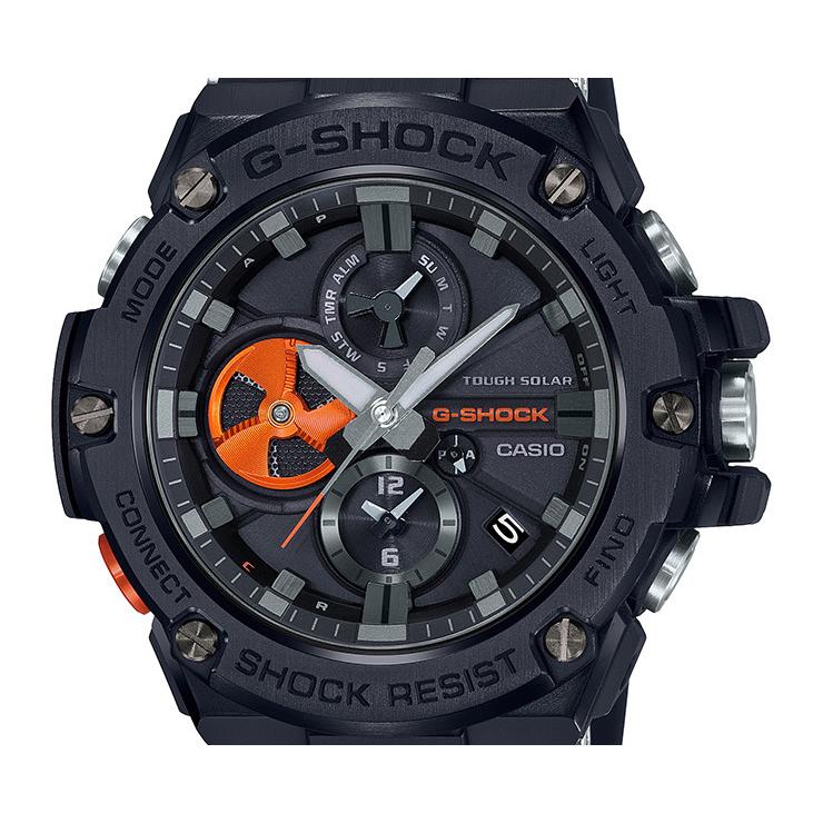 カシオ Gショック Gスチール スマートフォンリンク ブラック オレンジ Gst B100b 1a4jf G Shock G Steel Bluetooth搭載 秒針付き アナログ 腕時計 お取り寄せ 4549526252952 時計 ブランド専門店 アイゲット 通販 Yahoo ショッピング
