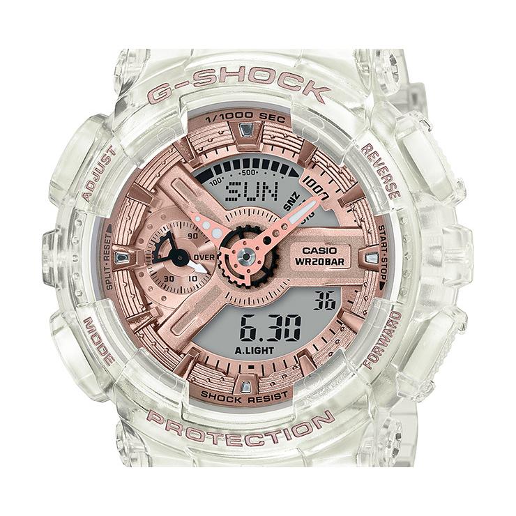 G-SHOCK カシオ Gショック スケルトン ホワイト&ピンクゴールド G-SHOCK カシオ Gショック スケルトン ホワイト&ピンクゴールド