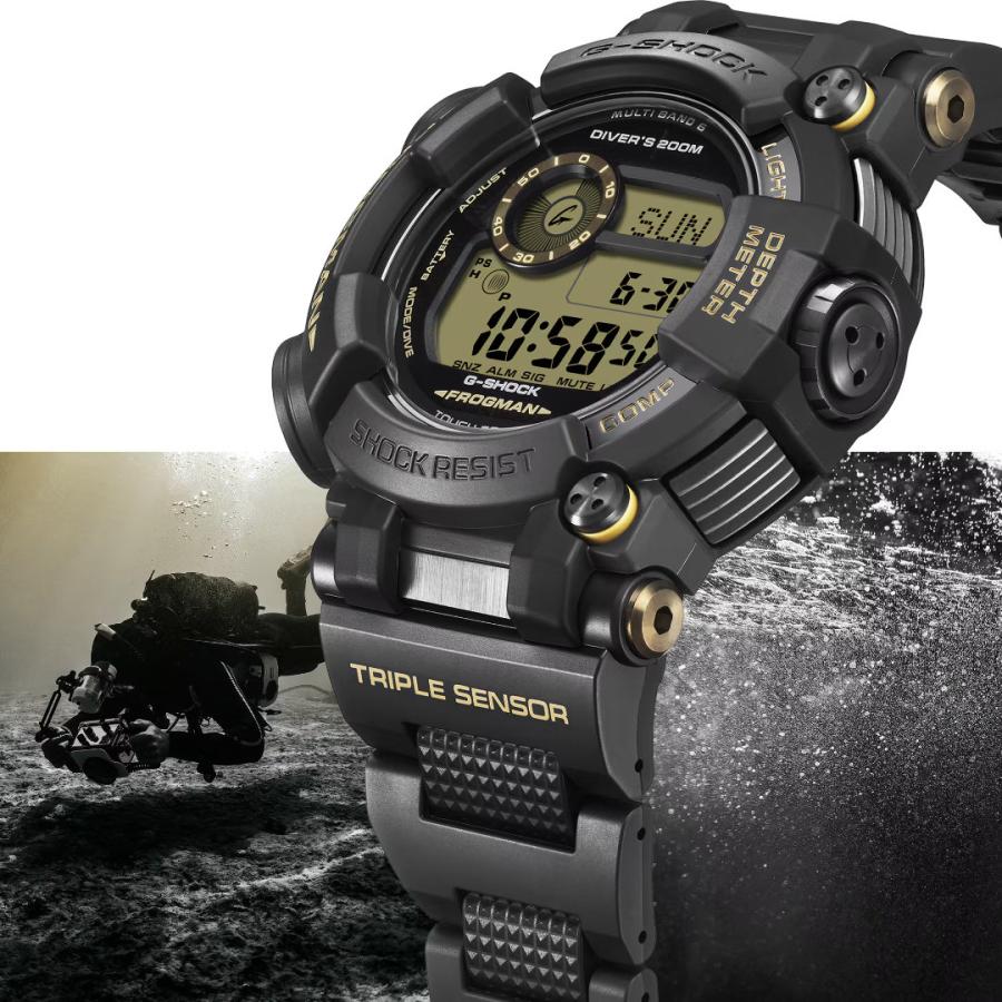 MASTER OF GーSEA G-SHOCK FROGMAN Gショック 電波ソーラー GWF
