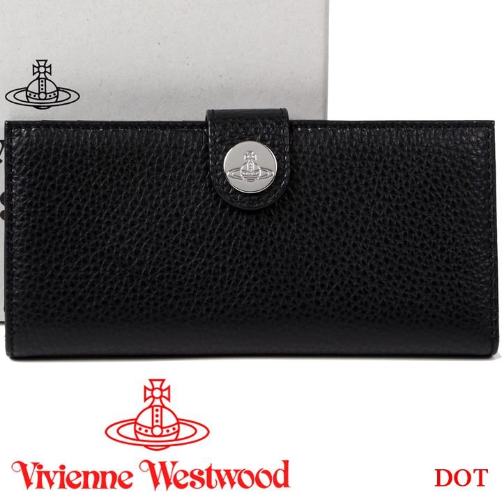 ヴィヴィアンウエストウッド 財布 ヴィヴィアン Vivienne Westwood フラップ長財布 レディース メンズ ブラック Dot Black 時計 ブランド専門店 アイゲット 通販 Yahoo ショッピング