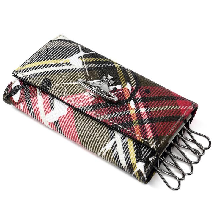 オープニング大放出セール ヴィヴィアンウエストウッド キーケース Vivienne Westwood ヴィヴィアン 6連キーケース レディース メンズ チェック Splashes Exhibition 保障できる Www Ladislexia Net