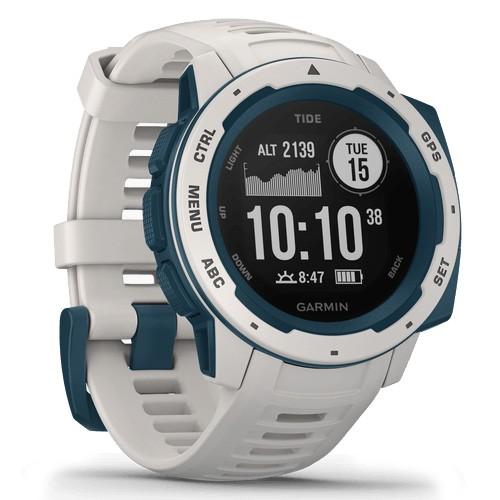 タフネスgpsアウトドアウォッチ ガーミン インスティンクト Garmin Instinct Tide White Blue 010 064 登山 海 釣り タイドグラフ 潮汐表 国内正規品 時計 ブランド専門店 アイゲット 通販 Yahoo ショッピング