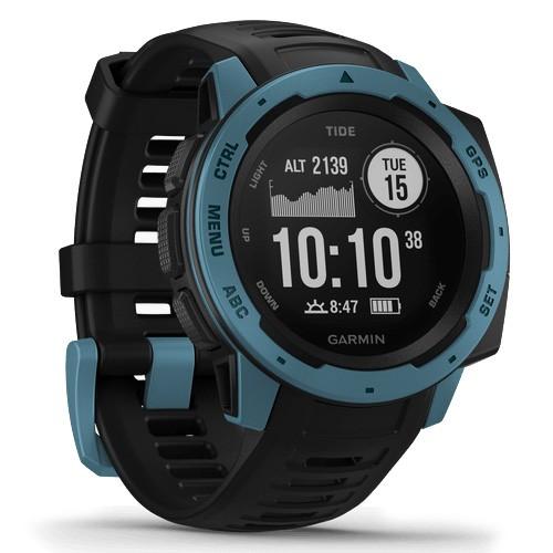 タフネスgpsアウトドアウォッチ ガーミン インスティンクト Garmin Instinct Tide Black Blue 010 064 B2 ランニング 登山 海 釣り 潮汐表 国内正規品 時計 ブランド専門店 アイゲット 通販 Yahoo ショッピング