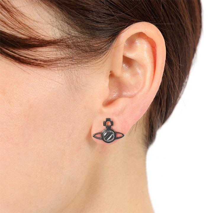 ヴィヴィアンウエストウッド ピアス メンズ レディース ジョリーンシングルスタッドピアス ガンメタル 片耳用 S001 時計 ブランド専門店 アイゲット 通販 Yahoo ショッピング