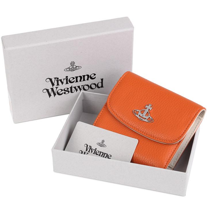 Vivienne Westwood ブラウン三つ折り財布 ヴィヴィアン ウエストウッド Vivienne Westwood 三つ折り財布