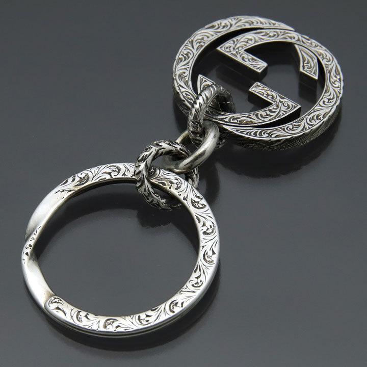 GUCCI（グッチ） キーリング キーホルダー インターロッキングG