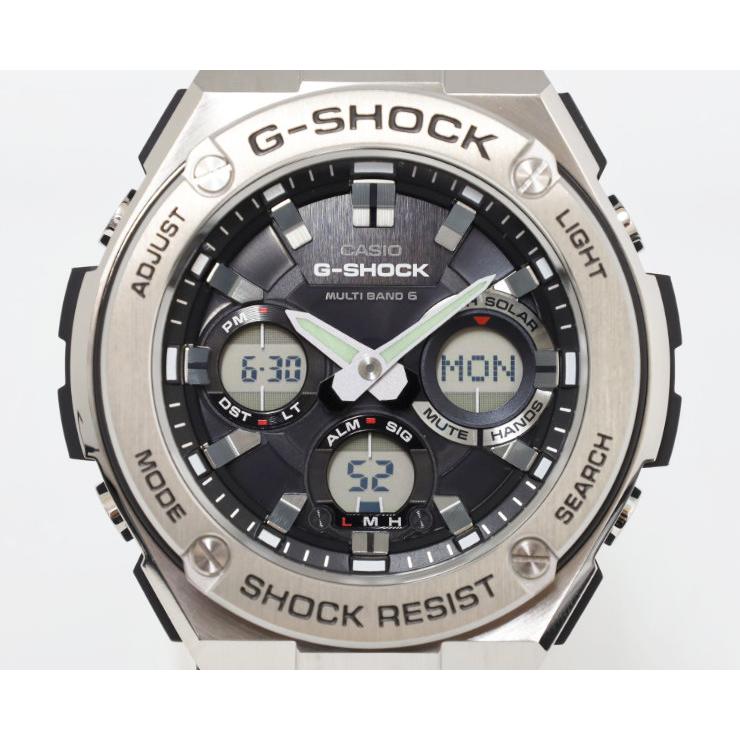 G-STEEL G-SHOCK Gショック 電波 ソーラー GST-W110-1AJF カシオ G