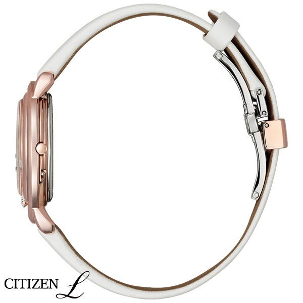 シチズン エル 限定 ソーラー ダイヤモンド スクエア エコドライブ EW5522-03D CITIZEN L レザー レディス レディース 腕時計 お取り寄せ｜iget｜02