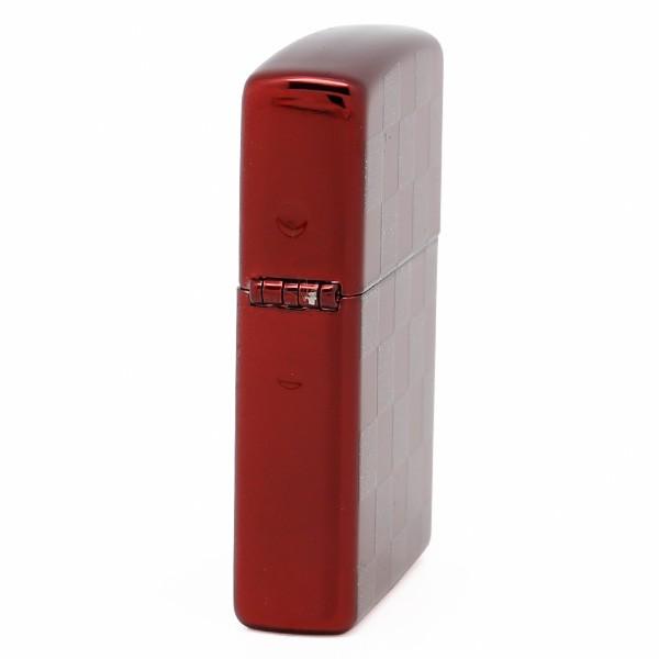 Zippo ジッポー Zippo 25ck Red レッド クロームポリッシュ クリア 市松模様 チェッカーフラグ オイル ライター お取り寄せ オイル ライター Fundcoosalud Com