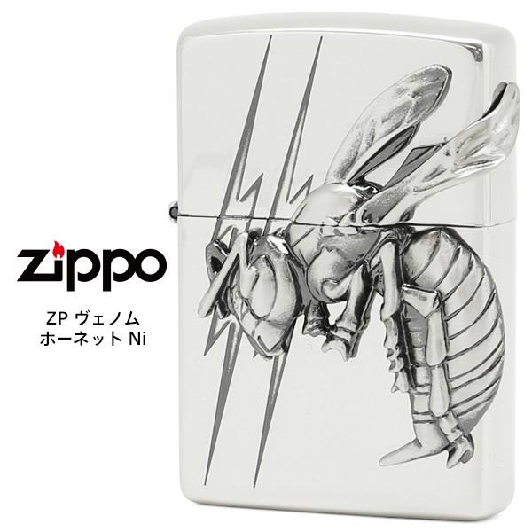 【楽天カード分割】 ZP Zippo ヴェノム お取り寄せ ライター シルバー スズメバチ 蜂 ZIPPO ジッポー Ni ホーネット オイルライター