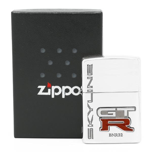 Zippo ニッサン ジッポー ZIPPO ZP エンブレム SV GT-R BNR32 NISSAN SERIES 日産 シルバー エッチング メタル ライター お取り寄せ｜iget｜07