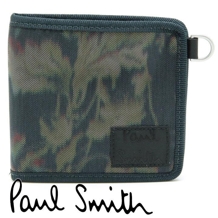 Paul Smith ポールスミス 財布 二つ折り財布 レディース メンズ ローズ 