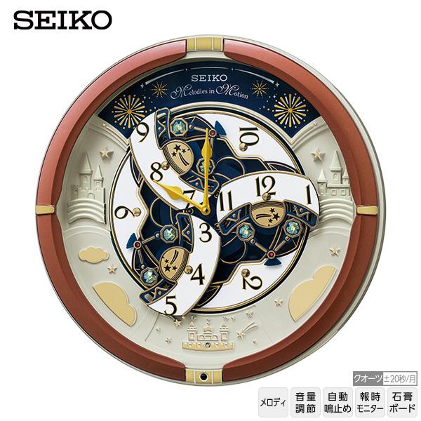 SEIKO（セイコー） からくり 掛 時計 RE601B スワロフスキー クオーツ
