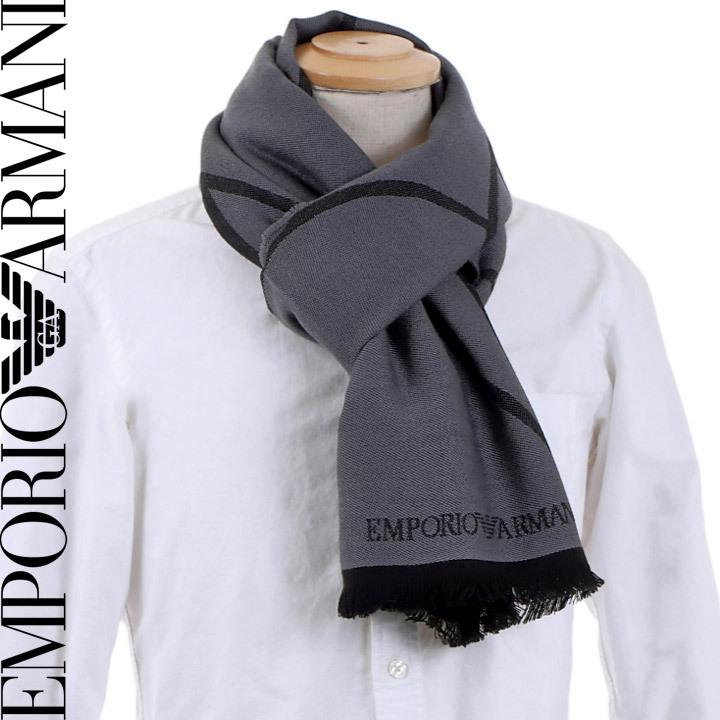 エンポリオアルマーニ マフラー Emporio Armani メンズ 男性用 年新作マフラー ライトグレー ブラック 0p317 0p317 時計 ブランド専門店 アイゲット 通販 Yahoo ショッピング