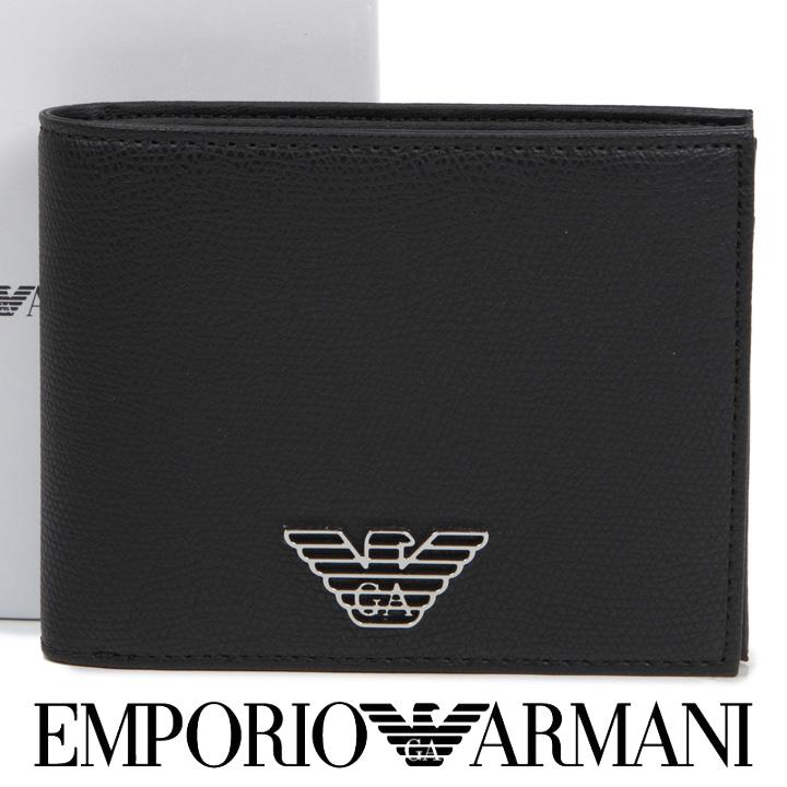 エンポリオアルマーニ 二つ折り財布 Emporio Armani 財布 メンズ ブラック Y4r165 Yla0e 時計 ブランド専門店 アイゲット 通販 Yahoo ショッピング