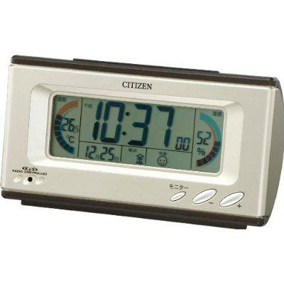 CITIZEN シチズン パルデジット 8RZ062 大型液晶デジタル電波時計 大型報時デジタルクロック！シチズンデジタル電波置き掛け兼用時計