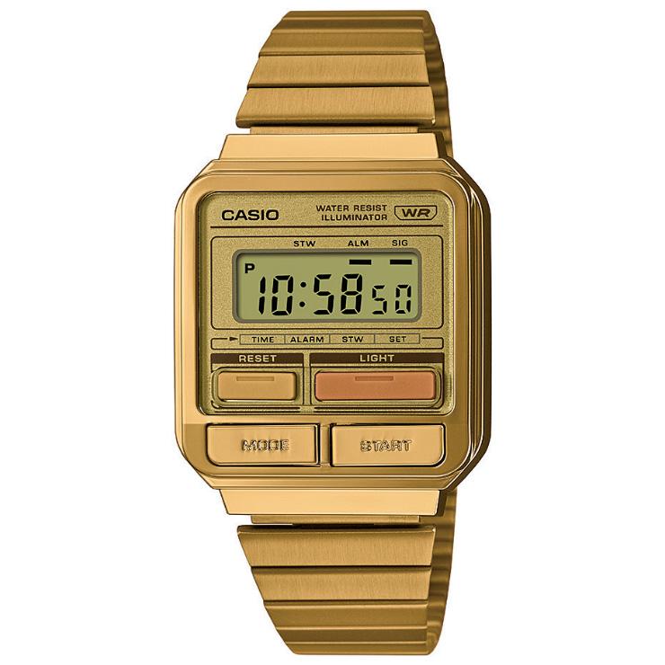 カシオ スタンダード ゴールドIP A120WEG-9AJF CASIO standard レトロ