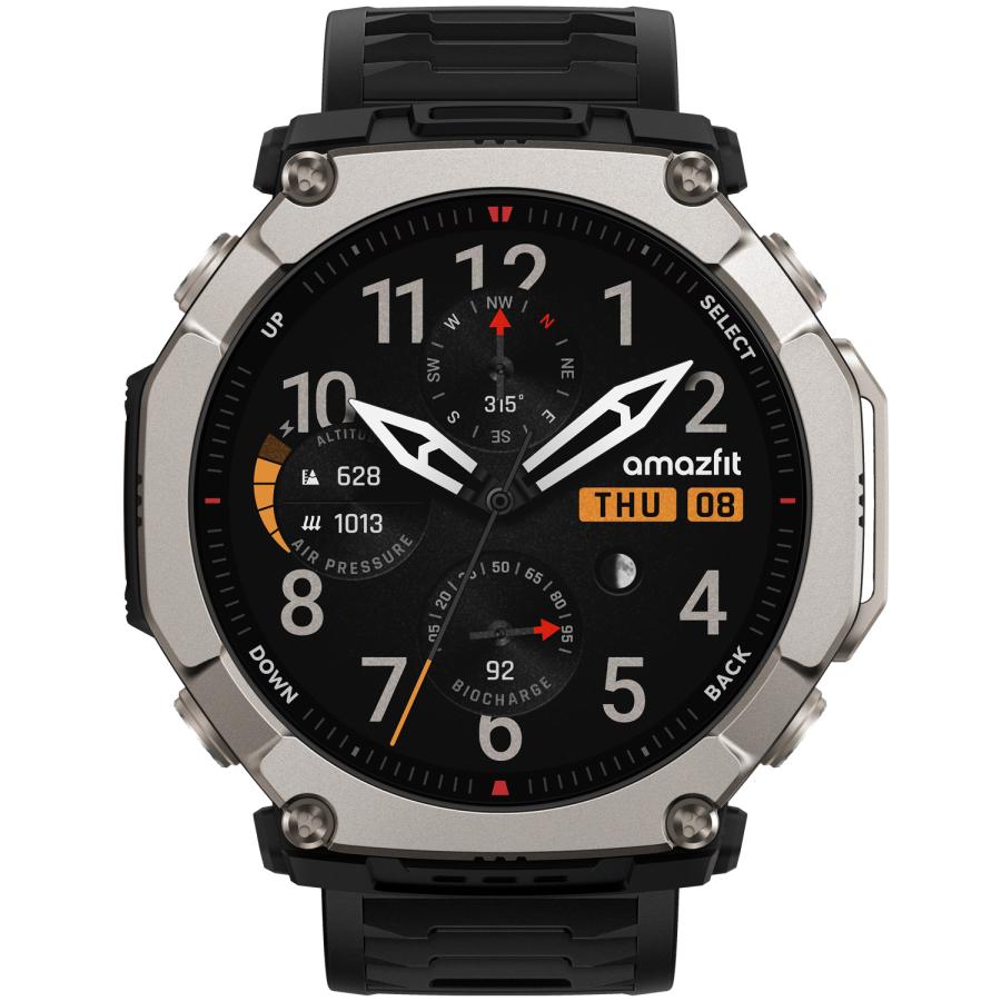 GPSアウトドアウォッチ アマズフィット2 Amazfit T-Rex Ultra 2 ティーレックス ウルトラ2 スマートウォッチ AI音声操作 音声通話 音楽保存 AMOLEDの画像
