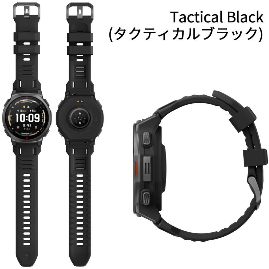 GPSアウトドアウォッチ アマズフィット Amazfit T-Rex 3 Pro 44mm スマートウォッチ iPhone android対応 AI音声操作 LINE通話 音楽 運動の画像
