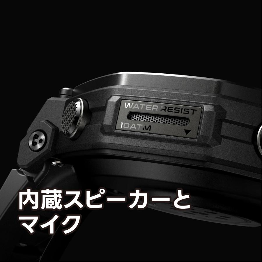 GPSアウトドアウォッチ アマズフィット Amazfit T-Rex 3 Pro 44mm スマートウォッチ iPhone android対応 AI音声操作 LINE通話 音楽 運動の画像