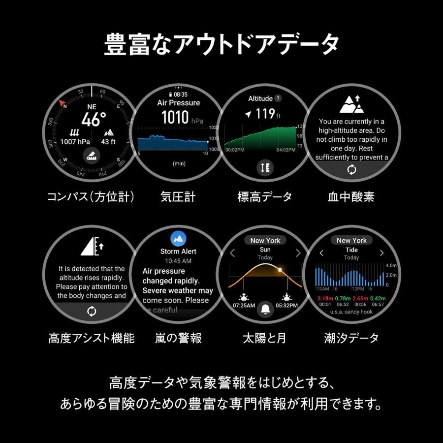 アウトドアウォッチ アマズフィット ティーレックス3 Amazfit T-Rex 3 腕時計 AI音声操作 GPS スマートウォッチ 音楽保存 AMOLED ランニングの画像