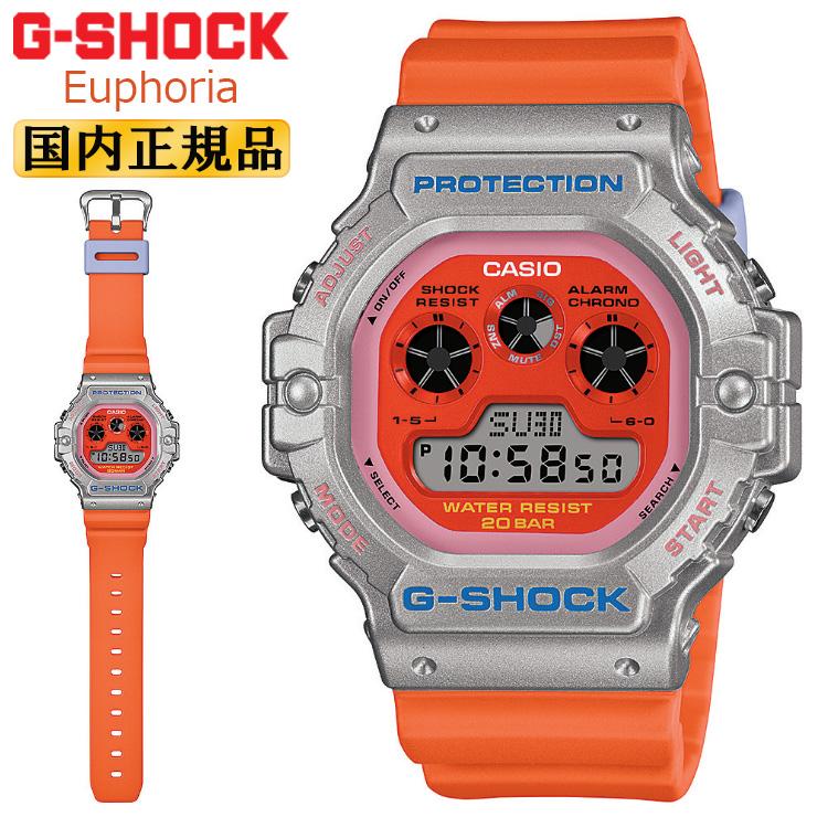 G-SHOCK DW-5900EU-8A4JF オレンジ＆シルバー CASIO カシオ Gショック
