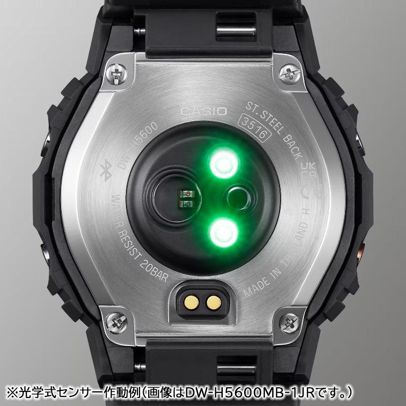 G-SHOCK ジーショック G-SQUAD DW-H5600-1JR カシオ Gショック Gスクワッド ハートレートモニター搭載 スマートフォンリンク ソーラーアシスト充電 腕時計｜iget｜08