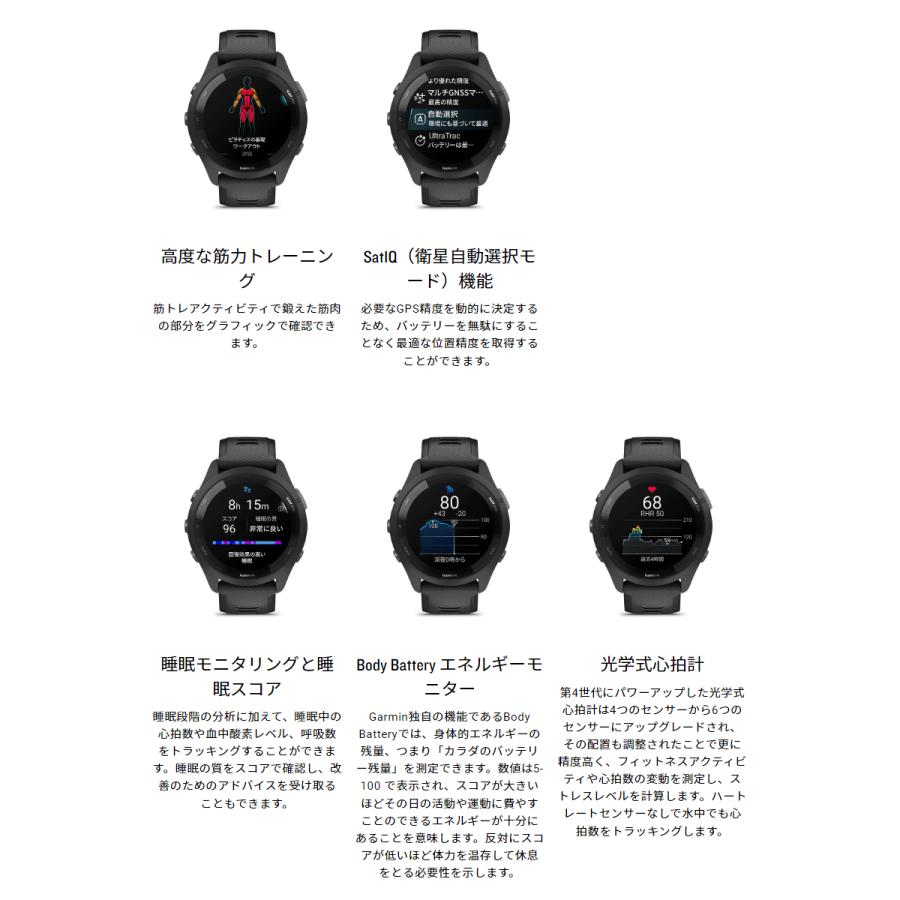 Forerunner ガーミン GARMIN GPSランニングウォッチ 265 【取説 Forerunner ガーミン GARMIN GPSランニングウォッチ 265 【取説