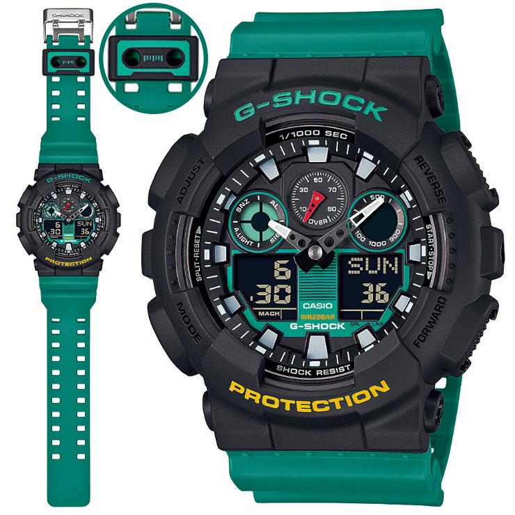 110 Series WEB限定モデル カシオ Gショック Mix Tape GA-100MT 110 Series WEB限定モデル カシオ Gショック Mix Tape GA-100MT