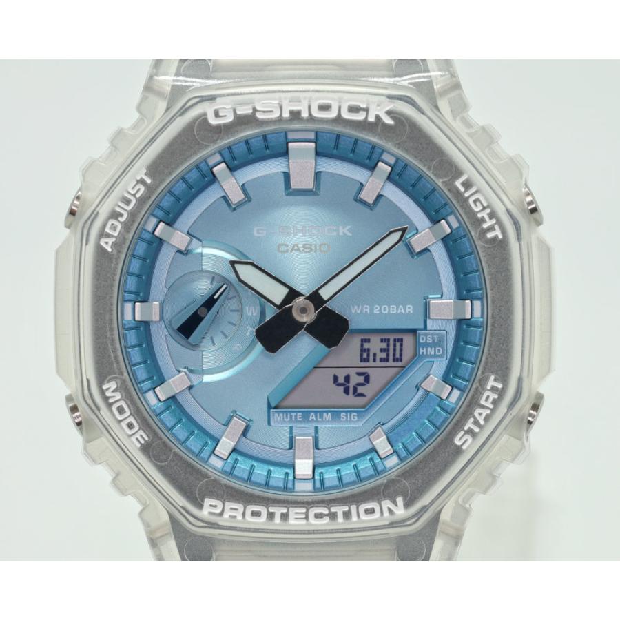 G-SHOCK Gショック GA-2100BM-7A2JF カシオ クリア素材 スカイ