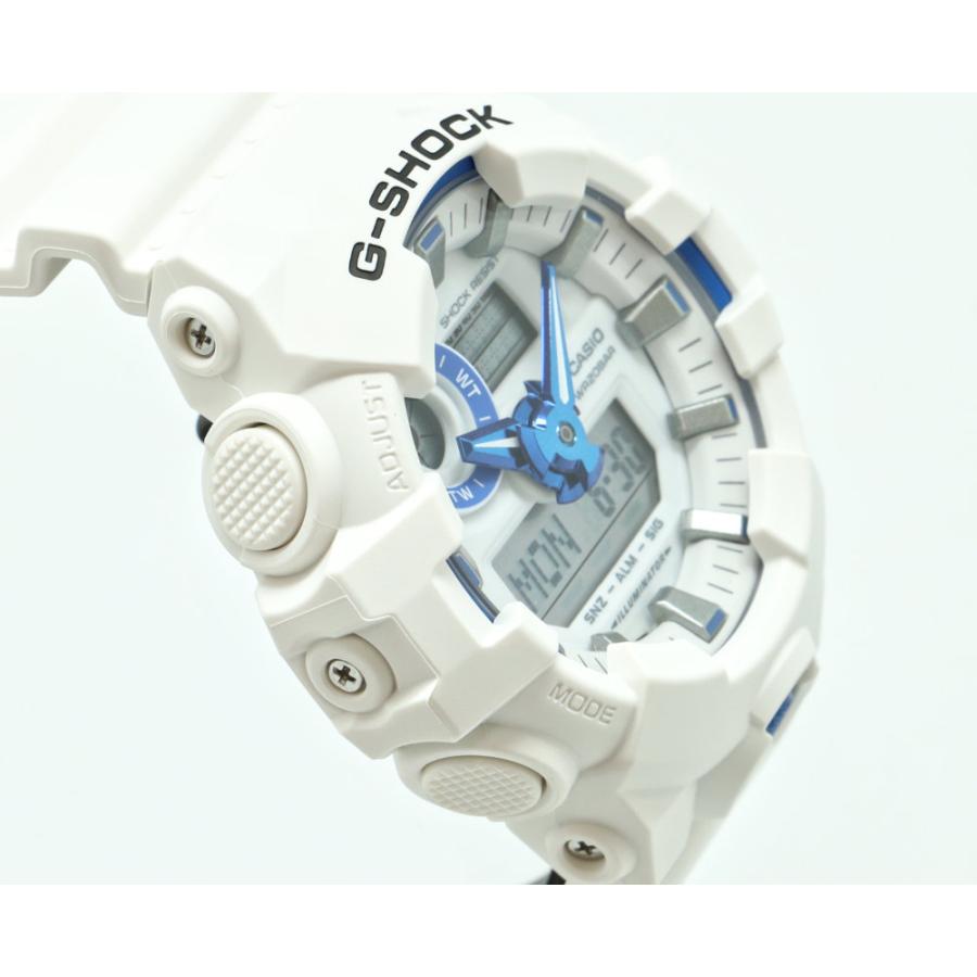 BIG CASE G-SHOCK Gショック GA-700HDS-7AJF ホワイト＆ブルー
