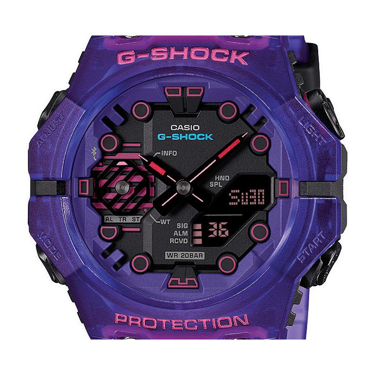 G-SHOCK スマートフォンリンク GA-B001CBRS-6AJF パープル G-SHOCK スマートフォンリンク GA-B001CBRS-6AJF パープル