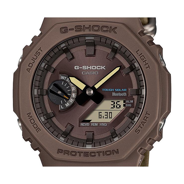 WEB限定モデル G-SHOCK ソーラー スマートフォンリンク GA-B2100CT-5AJF CASIO オクタゴン 八角形 デジタル＆アナログ CasiOak カシオーク 腕時計｜iget｜02