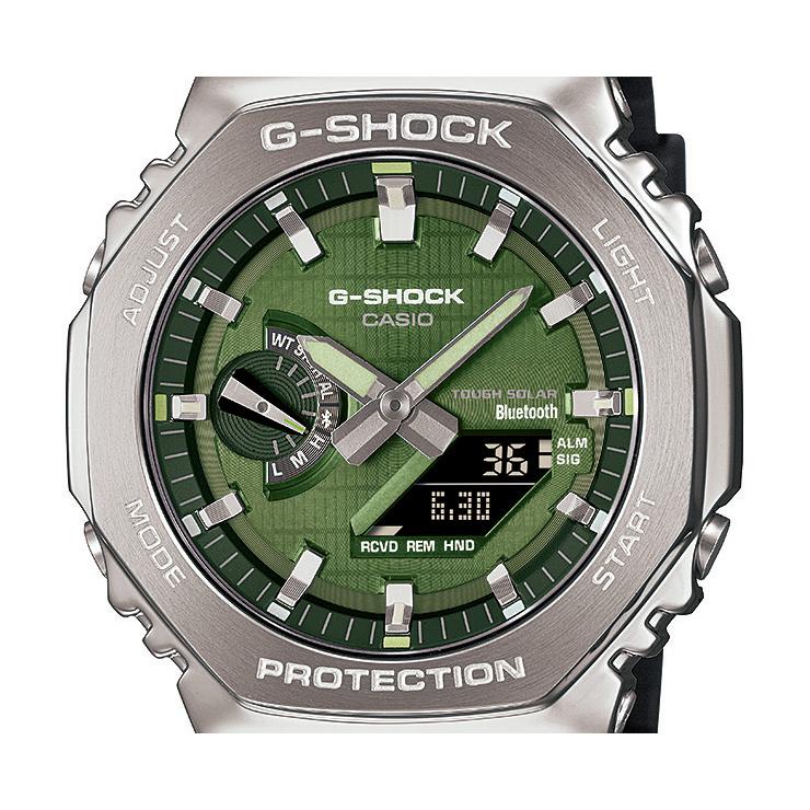 G-SHOCK Gショック メタルカバード GBM-2100A-1A3JF グリーン