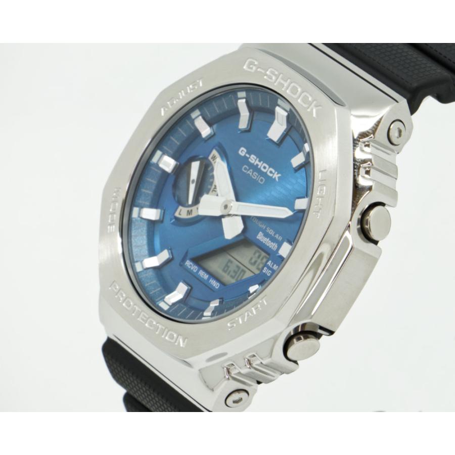 G-SHOCK Gショック メタルカバード GBM-2100A-2BJF ブルーフェイス